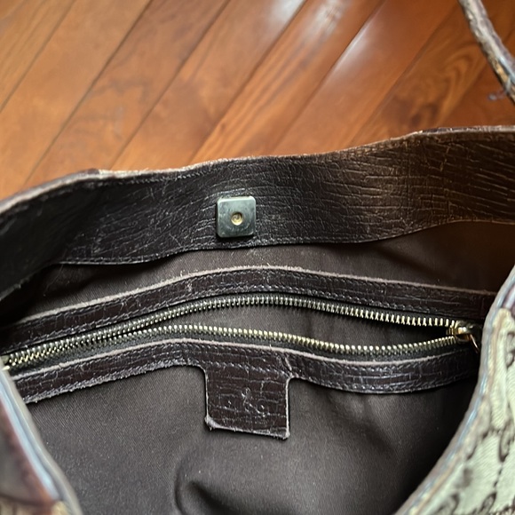 Gucci Horsebit Web Hasler brown shoulder bag - Picture 8 of 17